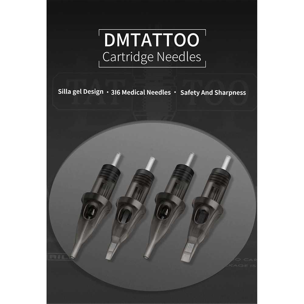 DMTATTOO Jarum Tato Sekali Pakai Cartridge 0.35 mm 10 PCS 1207RL Lulur Tubuh Lulur Tubuh Perawatan Tas Kulit Perawatan Tas Kulit Perawatan Tubuh Pemutih Perawatan Tubuh Pemutih Scrub Tubuh Scrub Tubuh Perawatan Kuku Kaki Perawatan Kuku Kaki Paket Perawata