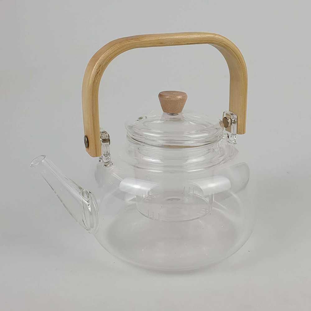 Meltset Teko Pitcher Gagang Kayu Glass Teapot Japanese Style 8CV101 Gelas Teko Teh Pemanas Air Listrik Teko Listrik Pemanas Air Air Tatakan Gelas Pemanas Air Hewan Peliharaan Teko Teh Listrik Pemanas Makanan Pemanas Tatakan Gelas Kayu Teko Pemanas Air