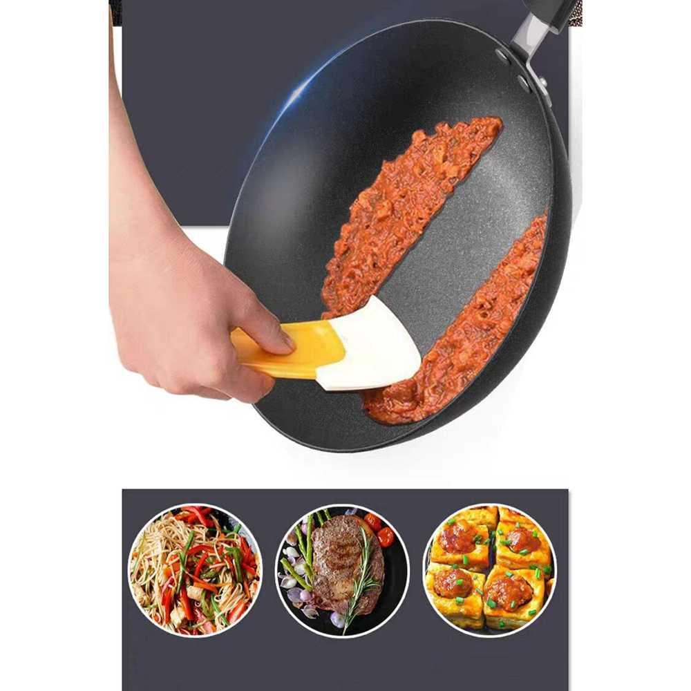 Panci Masak Wok Nonstick Frying Pan 32cm KC0411 COOKKIT Panci Anti Lengket Stainless Dandang Panci Stainless Panci Tutup Kaca Panci Serbaguna Panci Jawa Pan Anti Lengket Dandang Nasi Panci Kaca Alat Masak Camping Panci Stainless Steel Panci Masak Mie Panc