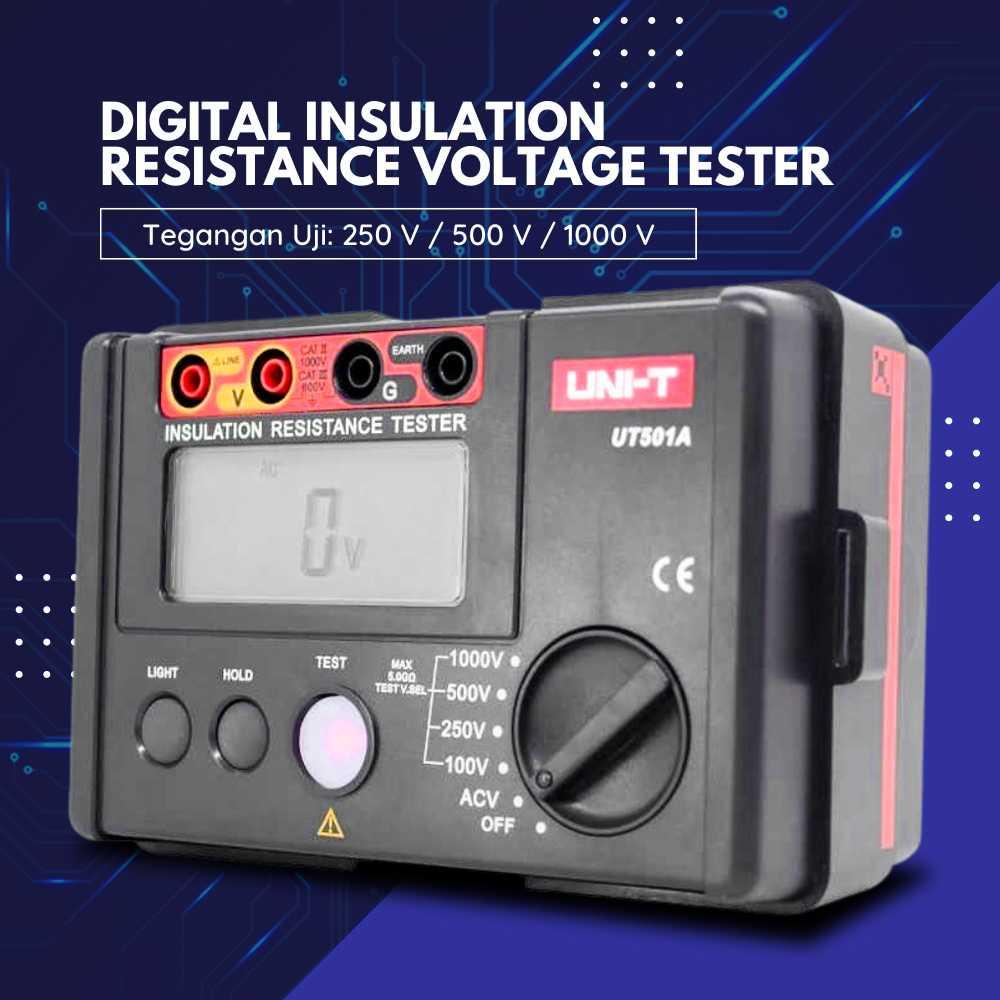 UNI-T Digital Insulation Resistance Voltage Tester 2000m Ohm - UT501A
