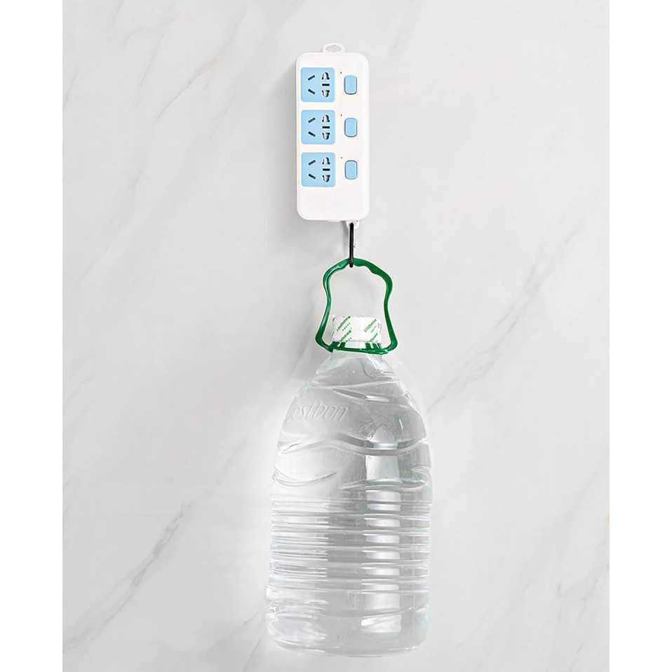 TCMAKE Rak Gantungan Hook Wall Hanger Adhesive 6x6cm 5 Pasang - TC21