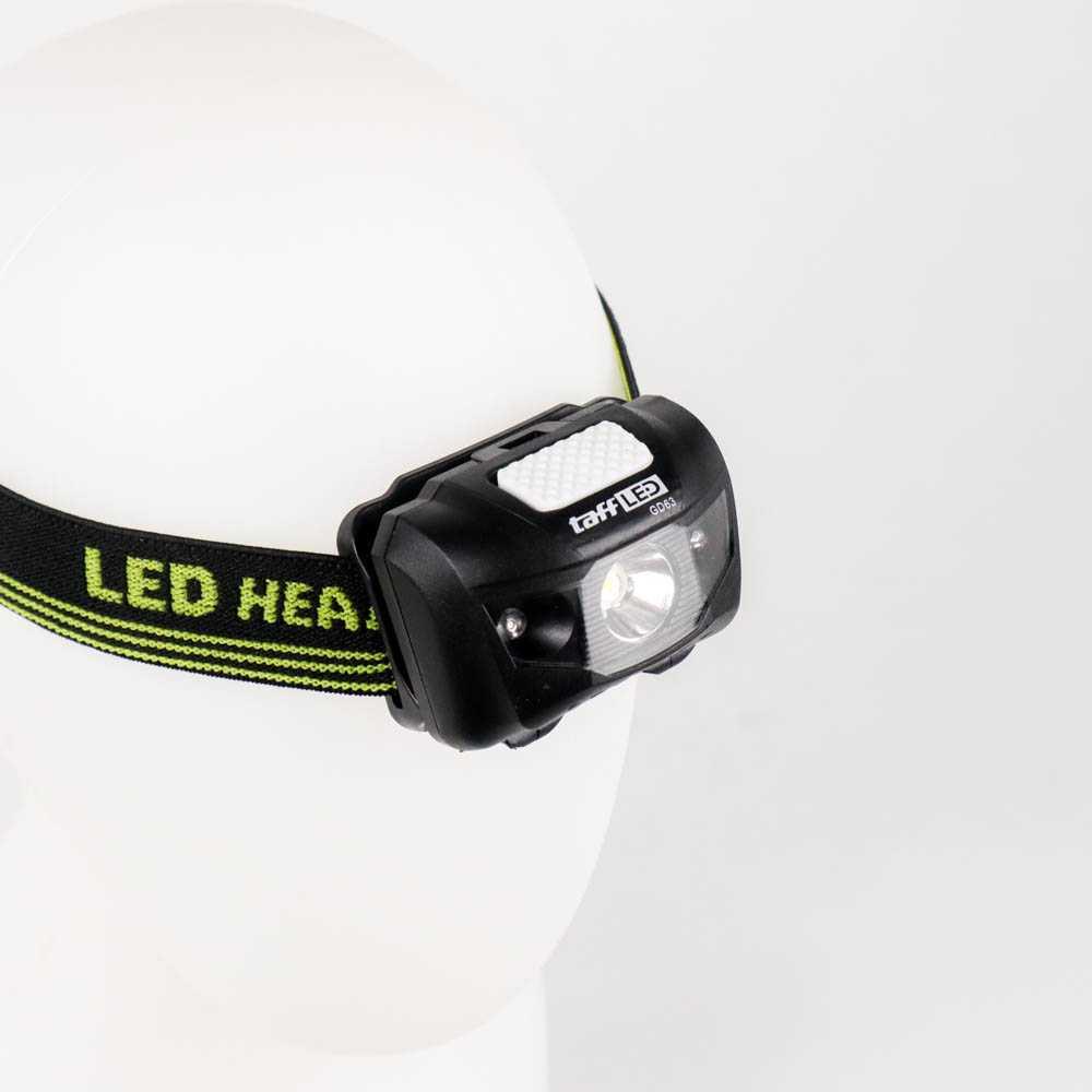 TaffLED Headlamp LED Multifunction Outdoor 3W - GD63