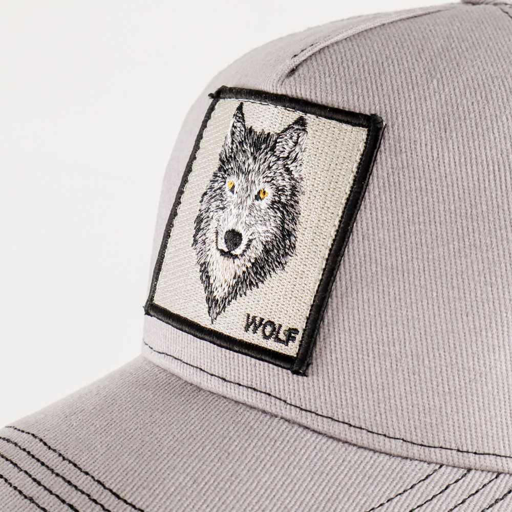 Rhodey Topi Trucker Baseball Wolf Quick Drying Mesh H-YK