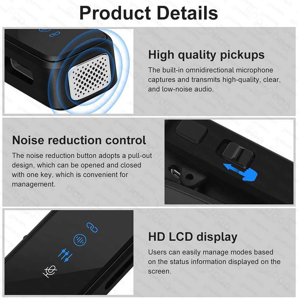 GOOJODOQ Microphone Wireless Portable Lavalier Mic Kit USB Type C GO20 Headphone Bluetooth Headphone Bluetooth Microphone Youtuber Microphone Youtuber Haedphone Bluetooth Haedphone Bluetooth Iphone Second Murah Iphone Second Murah Eirphone Bluetooth Eirph