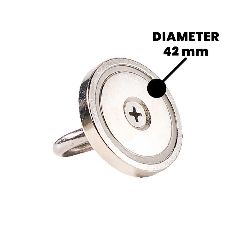 LIXIU Magnet Gantungan Round Hook Strong Neodymium 42mm - D42 Gantungan Baju Baju Bayi Rak Baju Anak Hanger Baju Putih Gantungan Baju Dinding Gantungan Baju Berdiri Gantungan Baju Bayi Rak Gantungan Baju Kayu Putih Hiasan Dinding Aesthetic