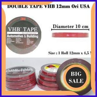 

Isolasi Dobel Tape 3M VHB 12mm Ori USA 4900 CAD perkakas 29M4R23