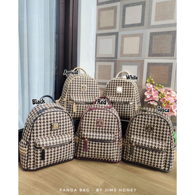 FANDA BACKPACK JIMSHONEY TAS RANSEL TERBARU KOKOH