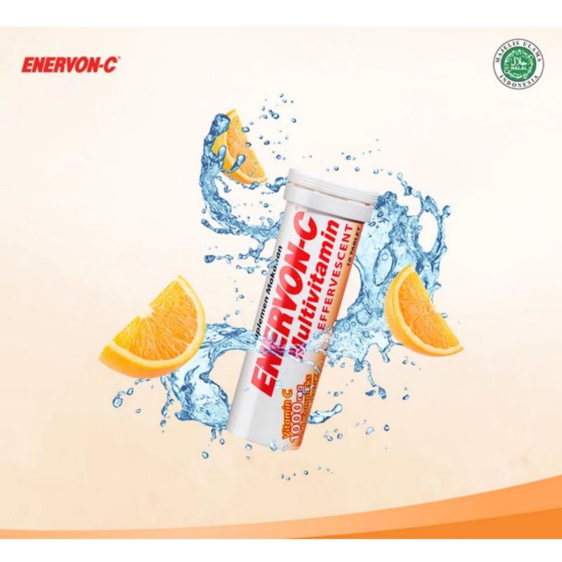 Enervon C Effervescent Tube 10 Tablet Vitamin C