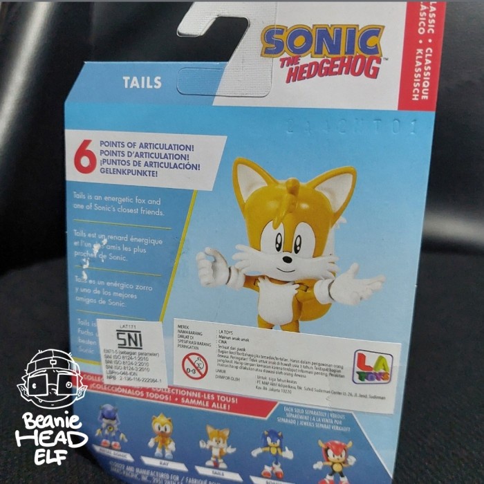 Sonic the Hedgehoge Tails action figures by jakks pacific