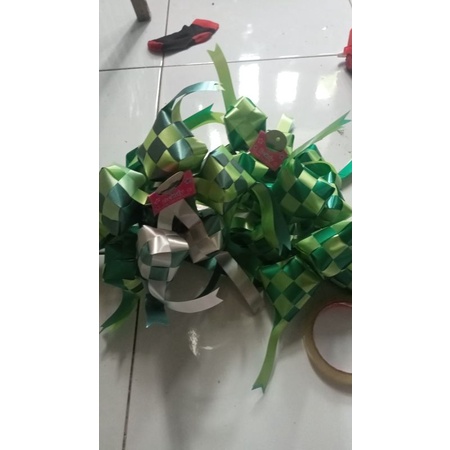 

amplop karakter lebaran ketupat