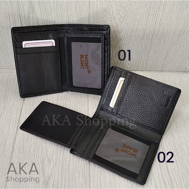 [DPT KLT02] Dompet Lipat Model Berdiri  Kulit Asli 100%