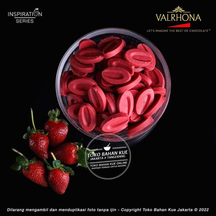 

VALRHONA CHOCOLATE COUVERTURE 100GR INSPIRATION FRAISE STRAWBERRY