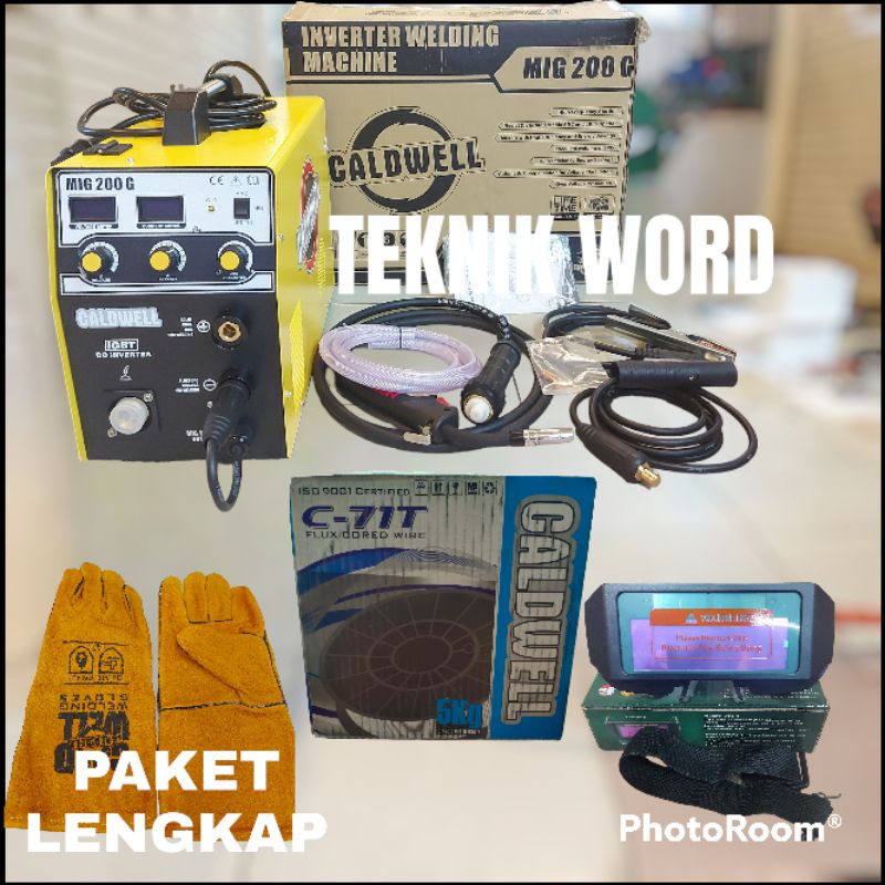 MESIN LAS CALDWELL MIG 200G INVERTER CALDWELL MIG 200G MESIN LAS CO2 CALDWELL MIG 200 G