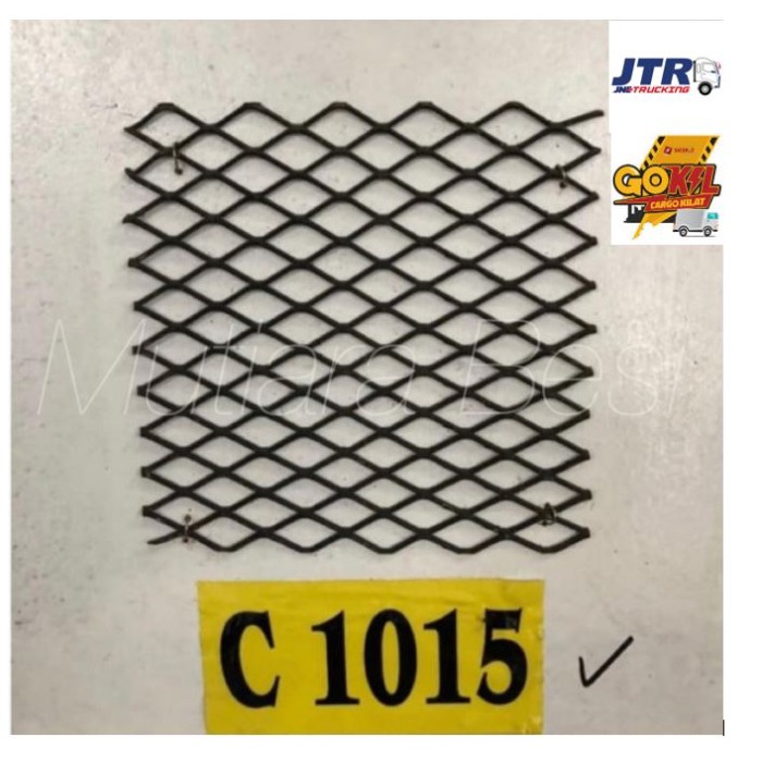 Terlaris Expanded Metal Mesh C 1015 Ukuran 1.20 X 2.40M - Kawat Ram Besi - Wire