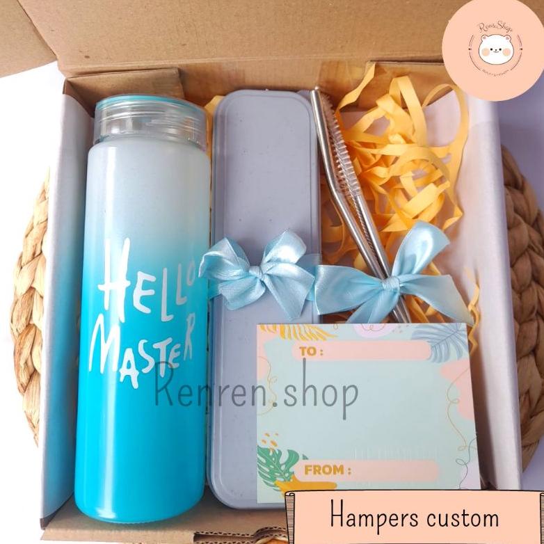 

Ready - Hampers Cewek Ulang Tahun Kado Wisuda Botol Gift Box Kado Ulang Tahun Cewek Murah Promo Best Seller!