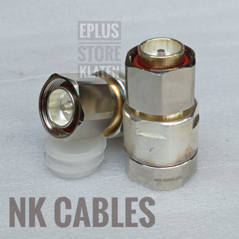 Konektor 7/8 Din Male NK CABLES LDF5 body tebal seperti Andrew KN118