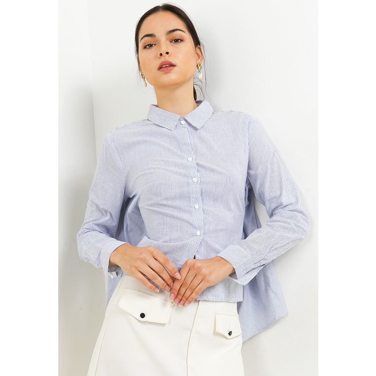 Kemeja Wanita 10pm Original Kombinasi Cewek Statementable Katun Lilyka Perempuan