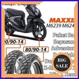 Maxxis Ban Tahu Dual Purpose Depan Belakang X Ride Mio J Fino Soul GT perkakas 29M4R23