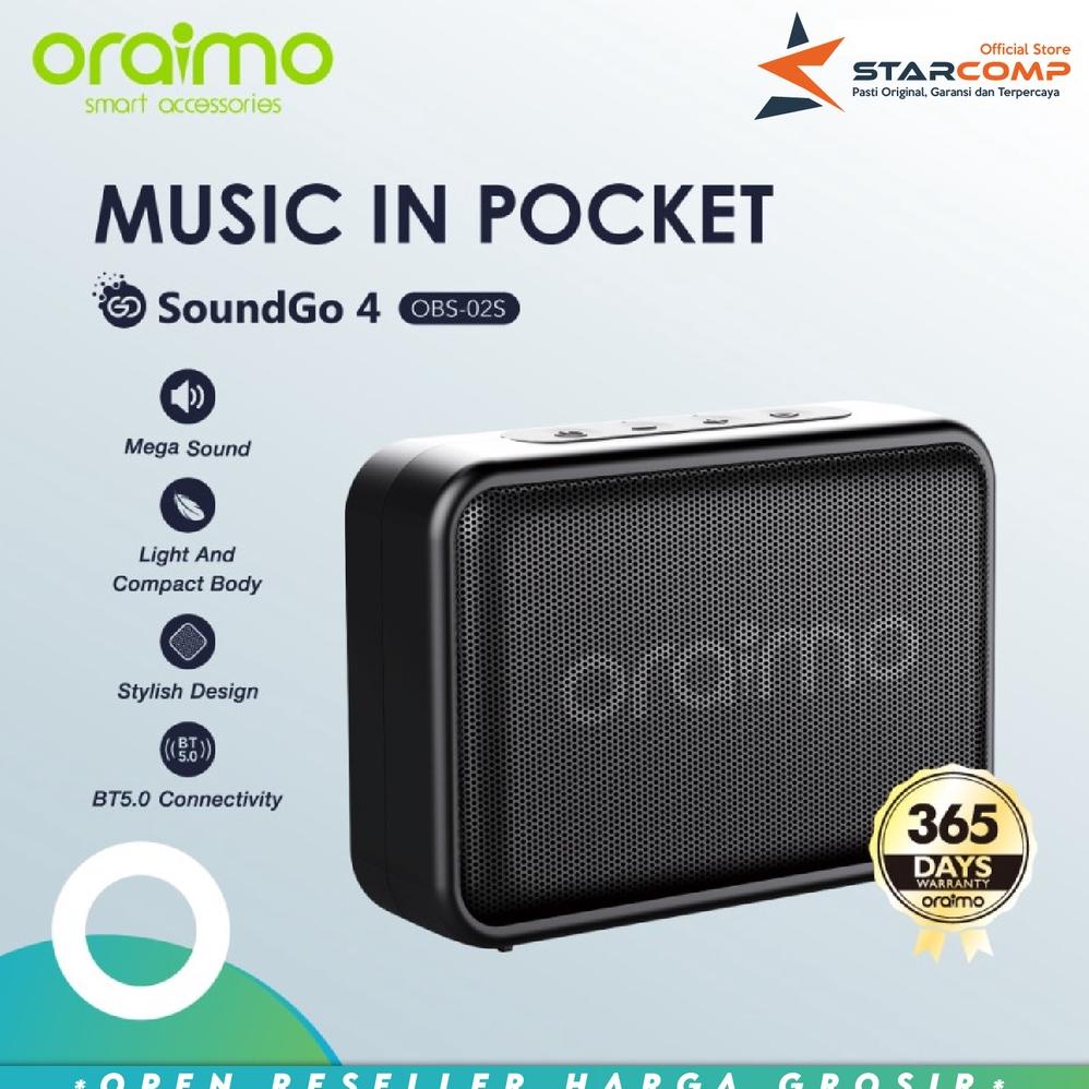 Oraimo SoundGo 4 OBS-02S Ultra-Portable Wireless Bluetooth Speaker