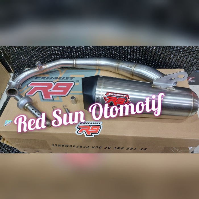 Knalpot R9 Misano Alpha Honda Pcx 160 Ori Original