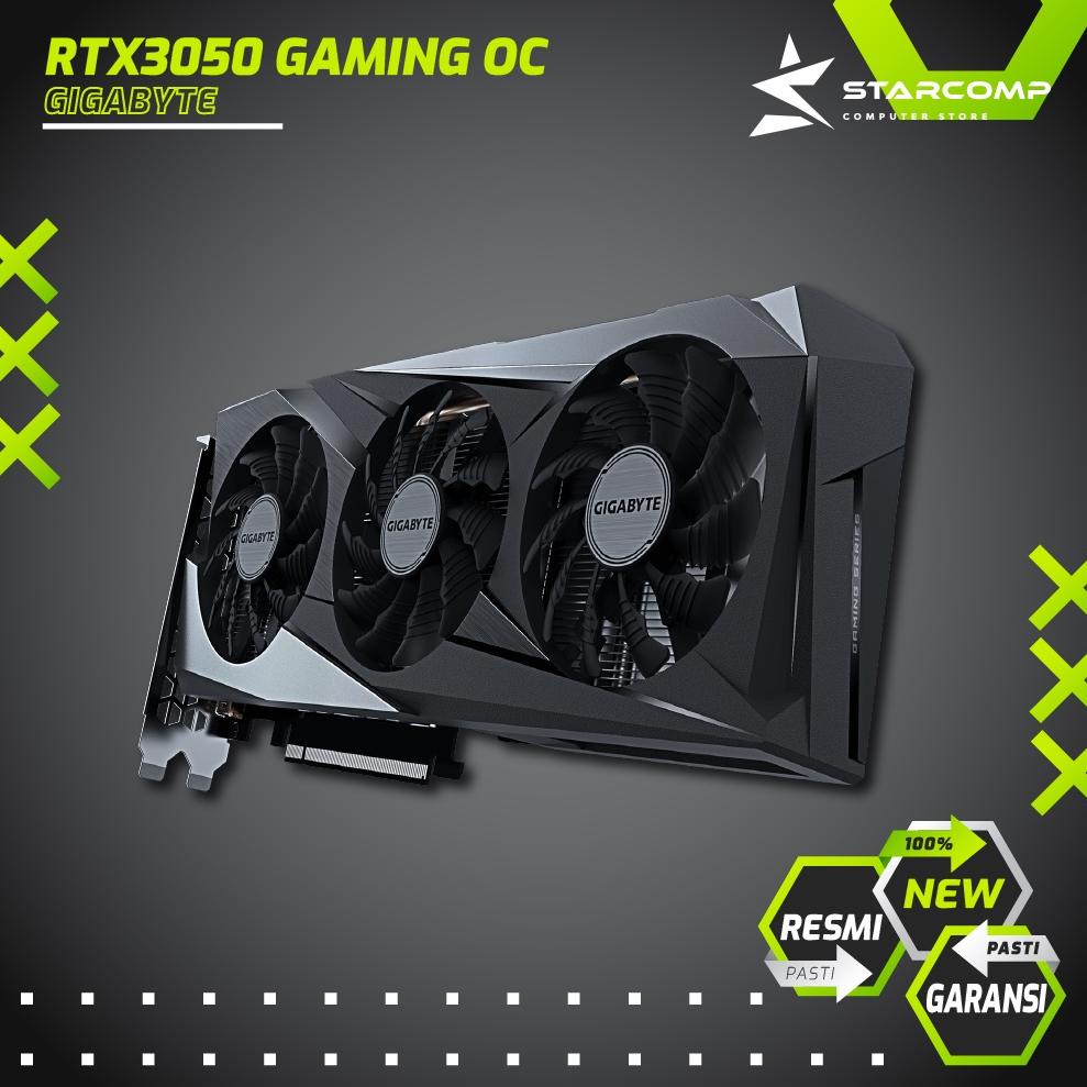 GIGABYTE GEFORCE RTX 3050 GAMING OC 8GB GDDR6 VGA GIGABYTE RTX3050