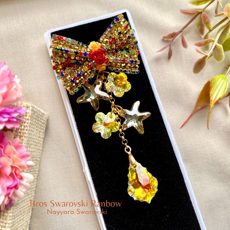Bros Dagu/Bahu Mewah Full Swarovski