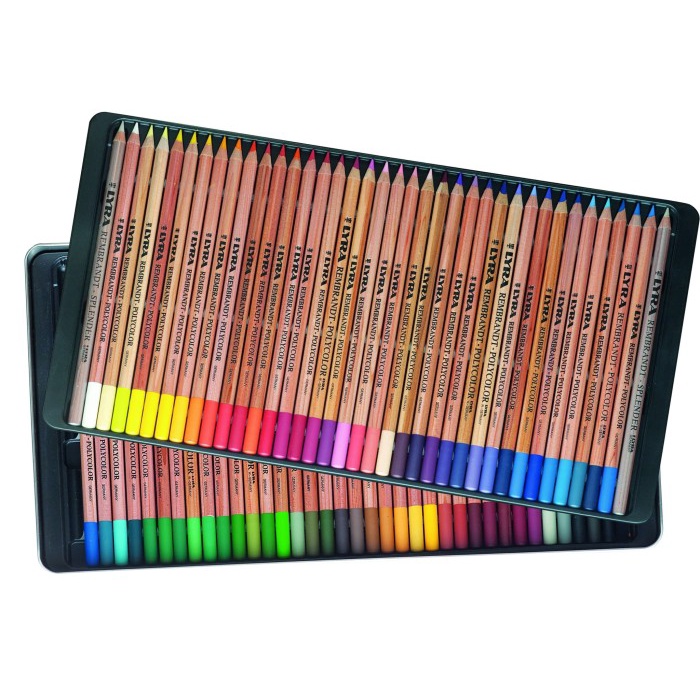 

Terlaris Lyra Rembrandt Polycolor Metal Box 72 Pcs