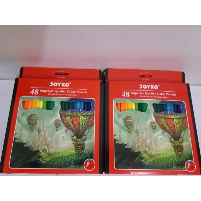 

Terlaris Pensil Warna / Colour Pensil 48 Warna Joyko Tipe Cp-48 Pb