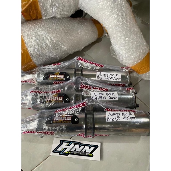 Knalpot Ahau1 Ahau Super Cobra Big Vol 40 Ninja R Ninja Ss Stainless Murah