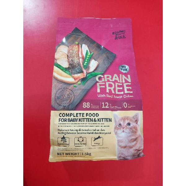 Grain Free Kitten cat food