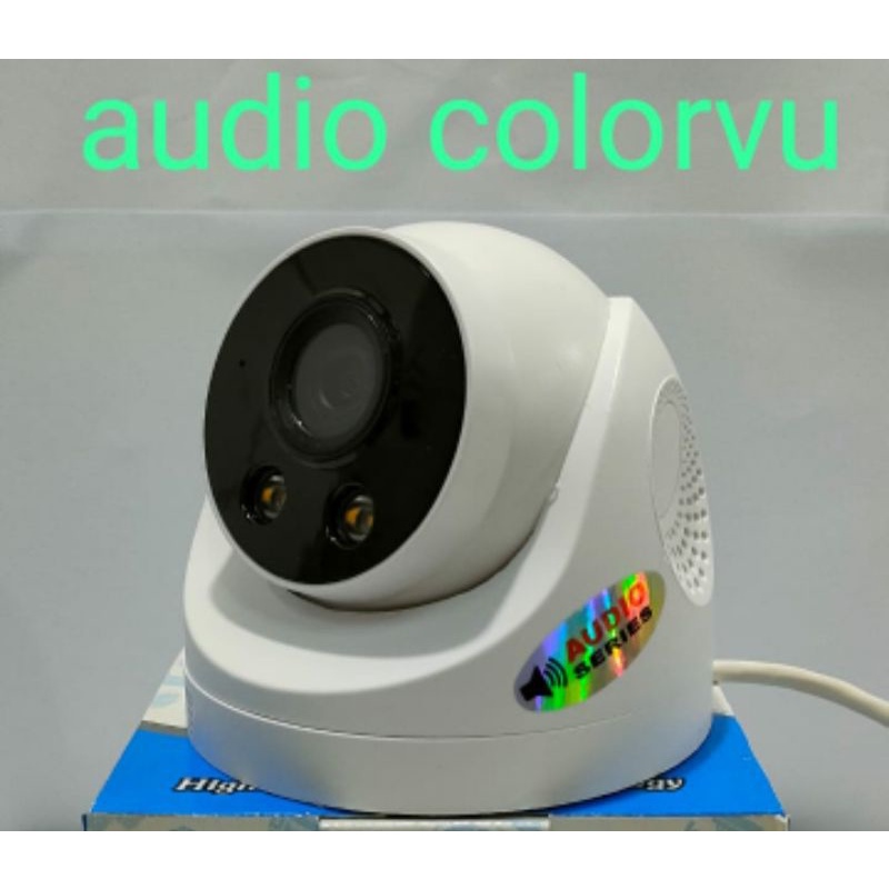 PAKET CCTV COLORVU 4 CHANNEL 2 KAMERA 8MP 4K ULTRA HD 2560P+AUDIO