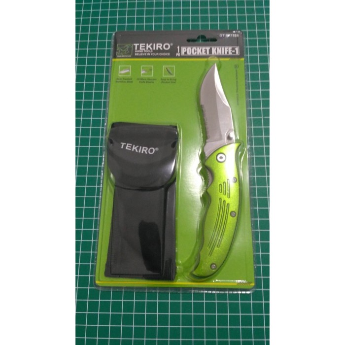 Tekiro Pocket Knife -1 Tekiro Pisau Lipat Stainless -1 Gt-Pk1826