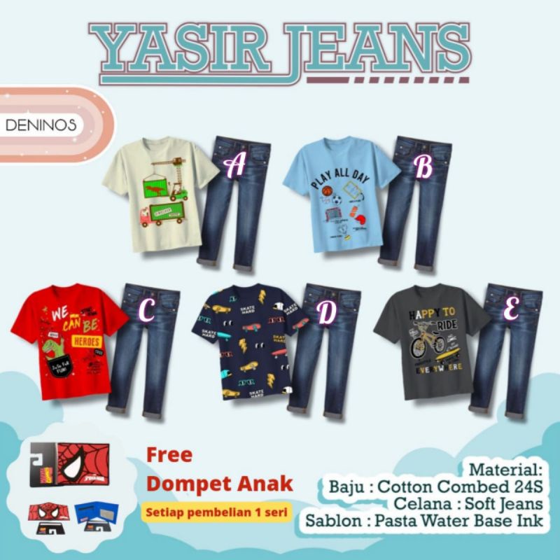 YASIR JEANS DENINOS