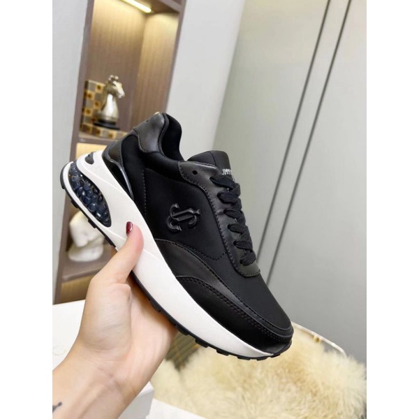 sepatu wanita sneaker cewek jimmy choo new mirror vip p1shoes sepatu run away