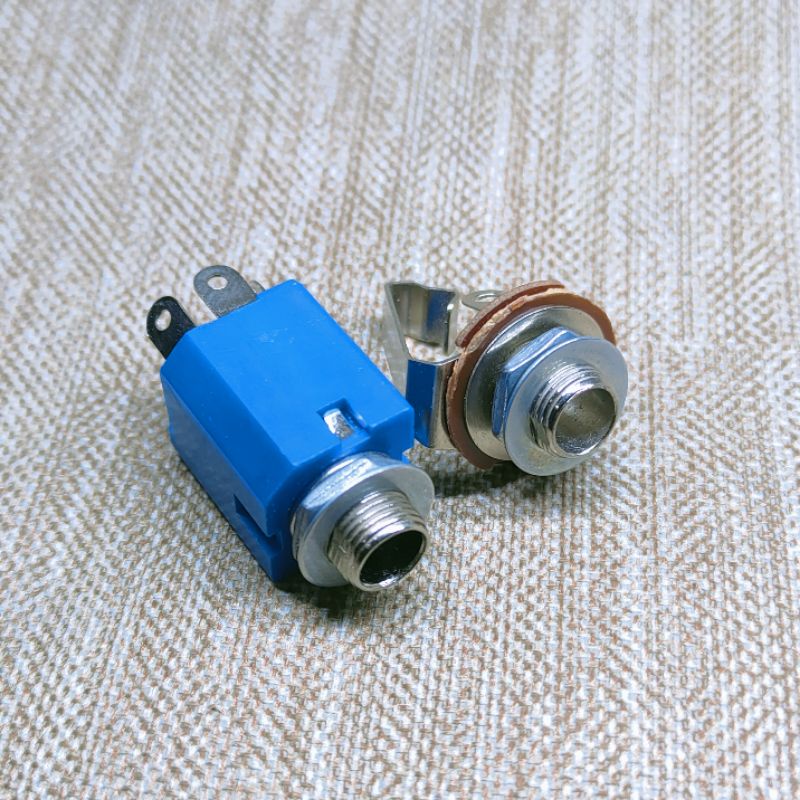 Soket Jack Input Output Female Socket Jek Gitar / Bass/ Instrument