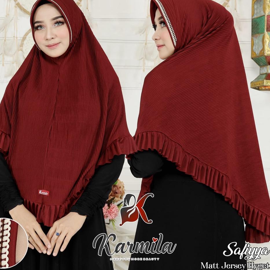 Hijab Instan Jumbo Plisket Rempel Jersey Hyget "TOB.16Ap23в"