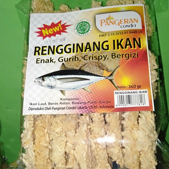 

Terlaris Rengginang Ikan Pangeran