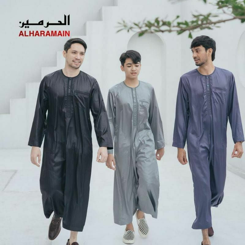 JUBAH GAMIS AL HARAMAIN MODEL IKAF
