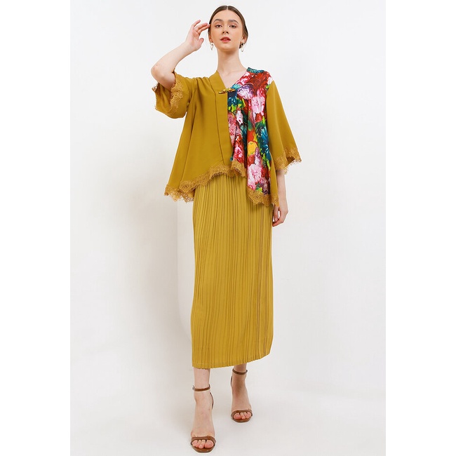 Blouse Wanita LUIRE by Raden Sirait Original Vibrant Cewek Feminine Ibiza FM Set Cape Kartini IBSET 