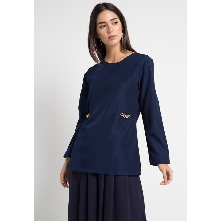 Blouse Wanita Chanira Festive Collection Original Cewek Metal Lois Ornament Perempuan
