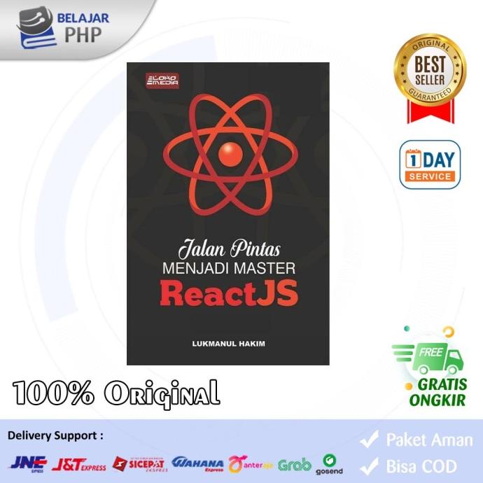 Buku Javascript : Jalan Pintas Menjadi Master ReactJS + CD tutorial
