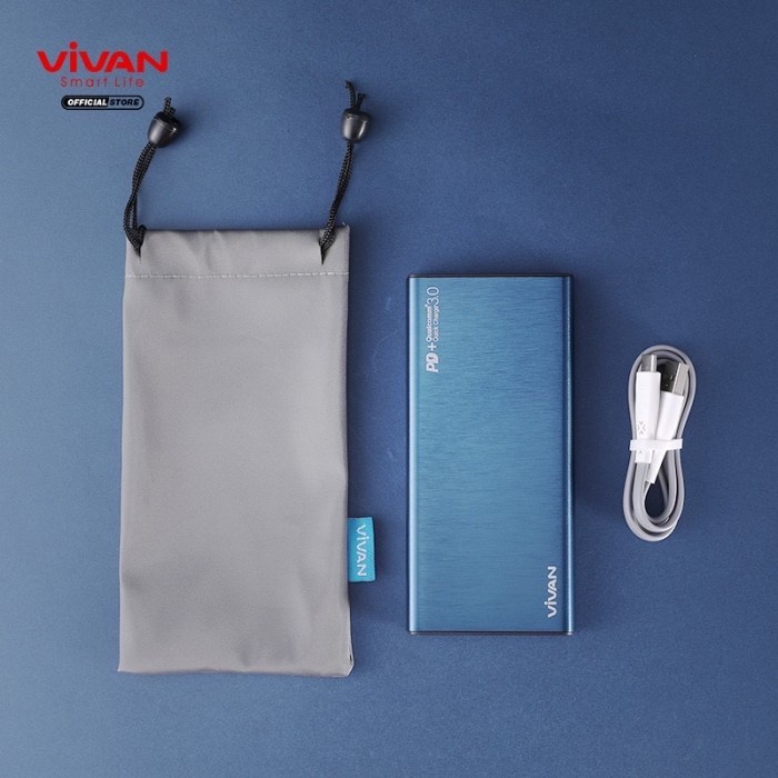 POWERBANK VIVAN VPB-F10S 10000 MAH POWER BANK ORIGINAL FAST
