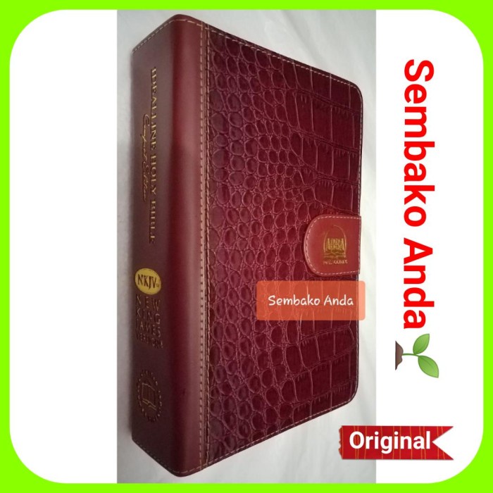 ALKITAB NKJV INGGRIS INDONESIA IDEALLINE ABBA. NEW KING JAMES VERSION.