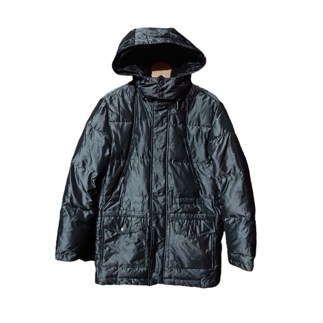 parka outdoor bulang bangbang jeans size L kondisi like new