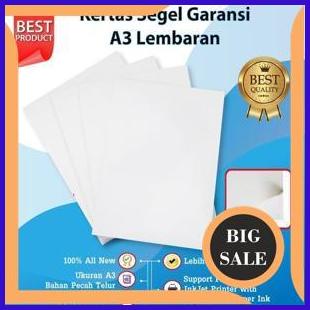 

Kertas Segel Pecah Telur A3 untuk Stiker Garansi Warranty Polos lembar limited stock 54PR23