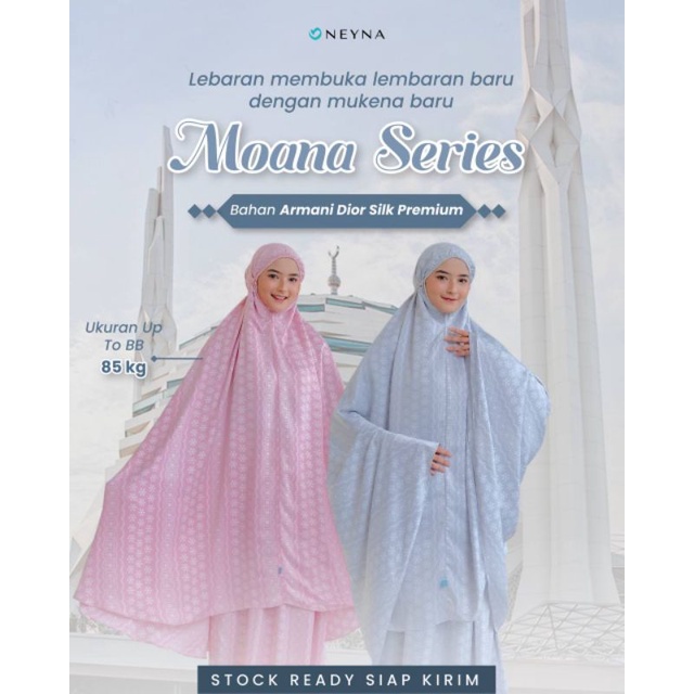 Moana by Neyna Basic | Mukena Premium | Mukena Dewasa
