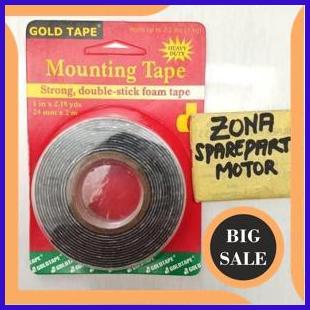 

Doube Tape merk GOLD TAPE uk 1 in x 2.19 yard Asli limited stock 29M4R23