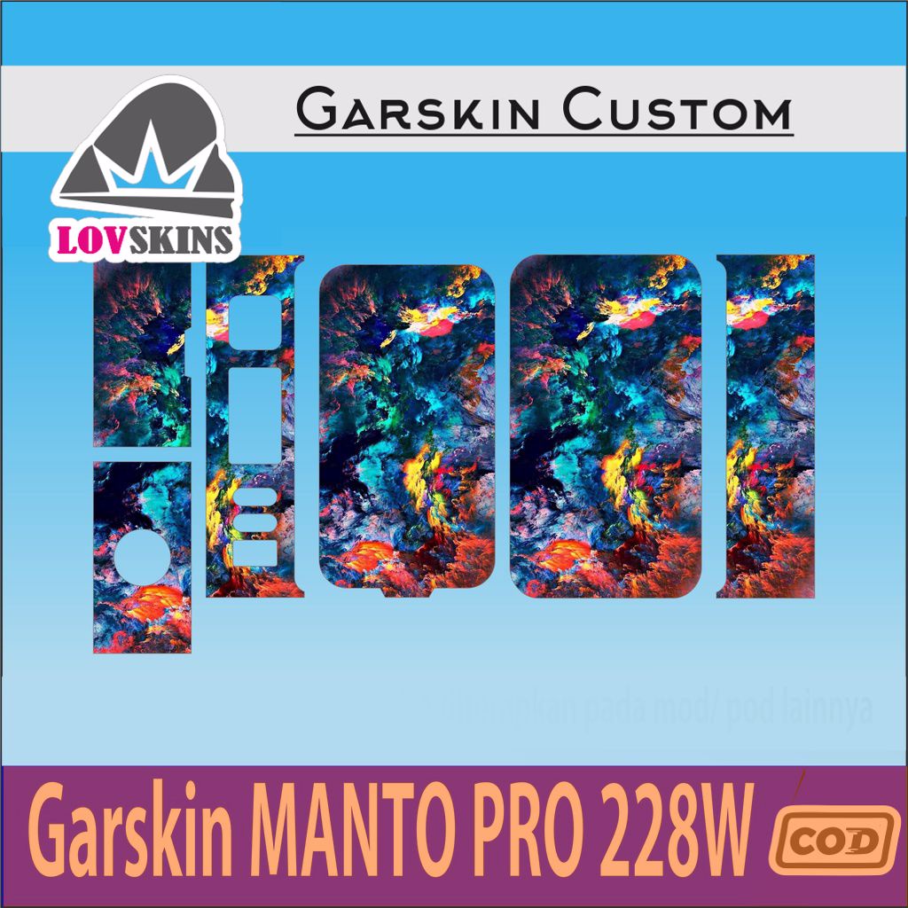 Skin Stiker Manto Pro Custom