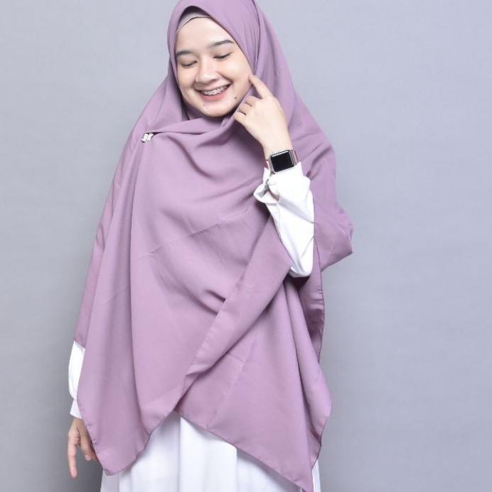 Hijab Katun Paris Premium Jumbo Hijab Katun Jumbo Segiempat Katun Paris Syar'i Jilbab Jumbo Katun Pa