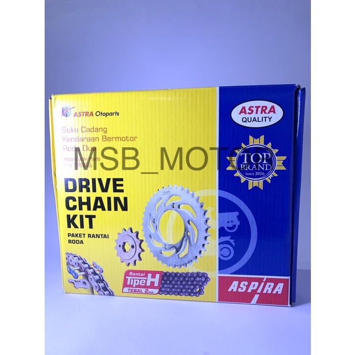 Paket Gear Set ASPIRA HONDA SUPRA X 125 KARISMA